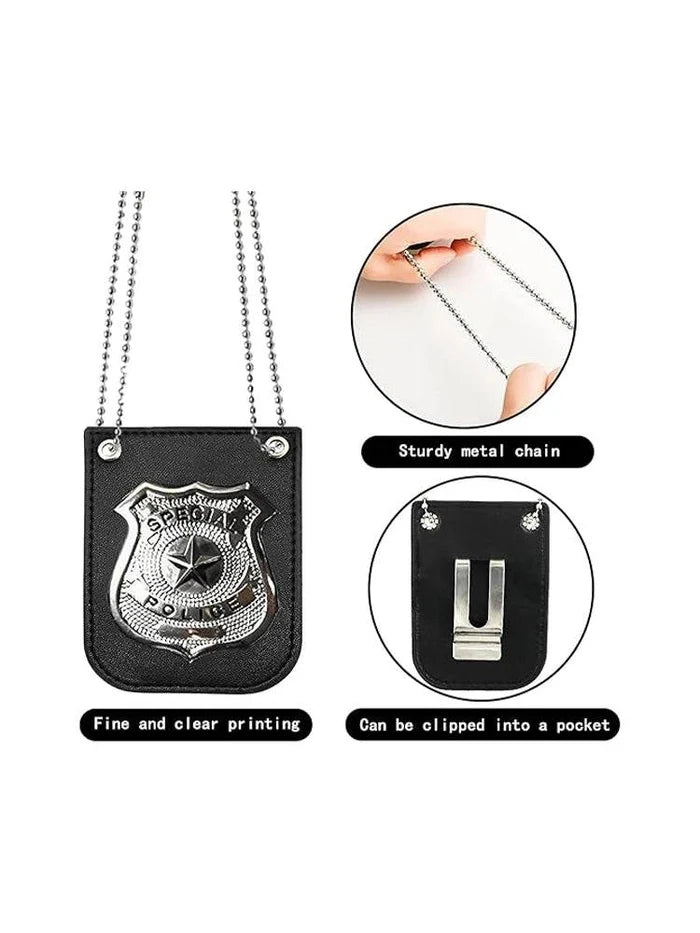 Children's Kids 5 Pcs Police Officer Costume Set - thefancydress.co.uk