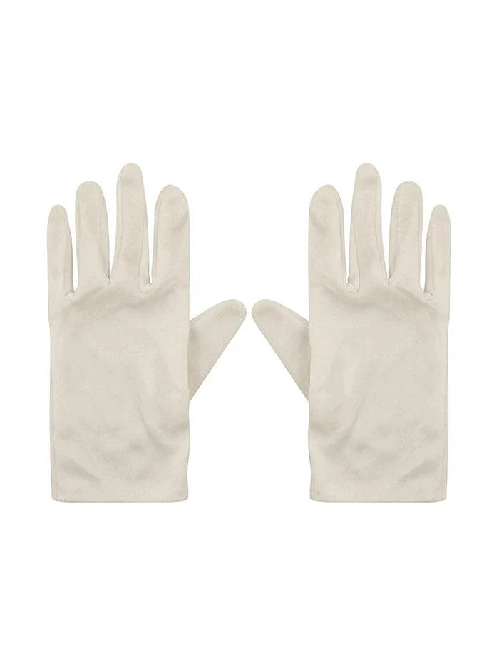 Children's White Gloves - thefancydress.co.uk