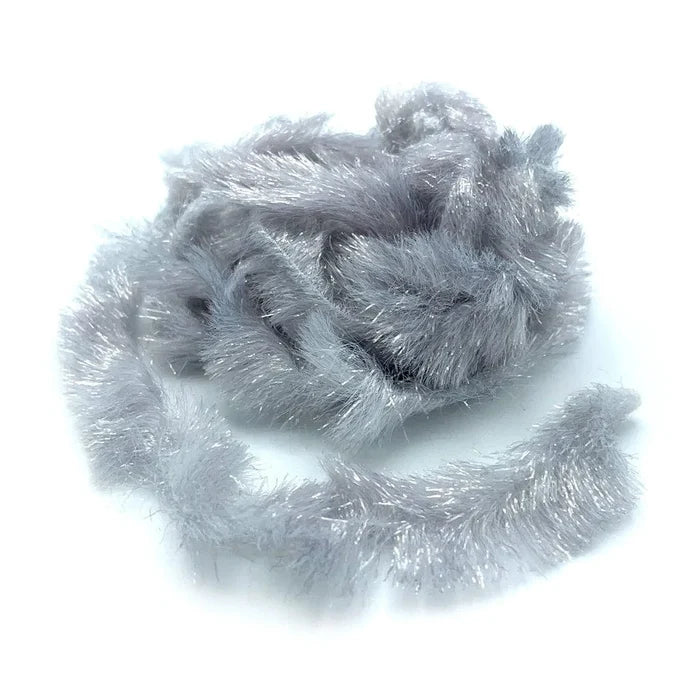 Chocklett's Gamechanger Chenille Hareline Dubbin Minnow Grey Fly Tying Rivers and Glen Trading Co