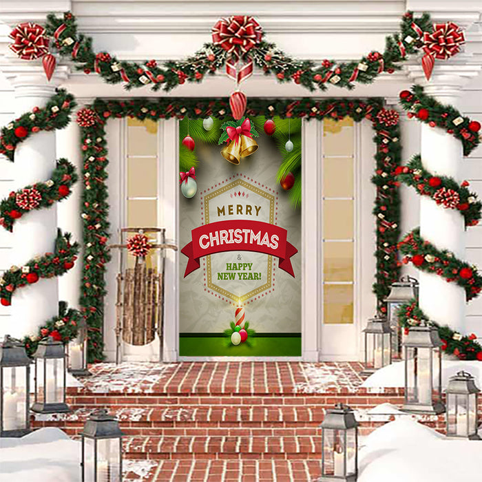 DoorFoto Door Cover Christmas Message