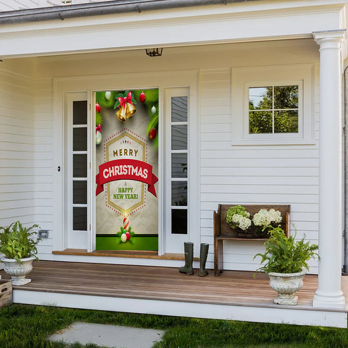 DoorFoto Door Cover Christmas Message