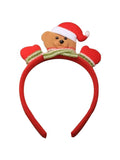 Christmas Teddy Bear Alice Band - thefancydress.co.uk