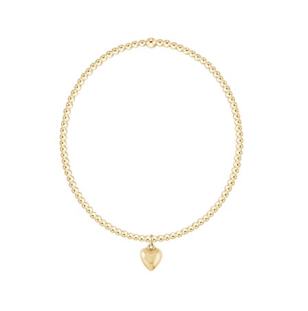 Classic Gold 2mm Bracelet - Love Plush Small Gold