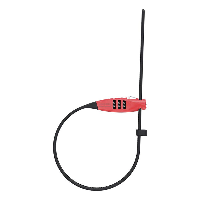 Abus, Combiflex TravelGuard, Cable lock, Combination, 4mm, 45cm, Black