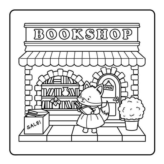 Comfy Fall Coloring Book by