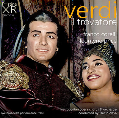 CORELLI & PRICE Verdi: Il Trovatore (Met Opera, 1961) - PACO224 - CD