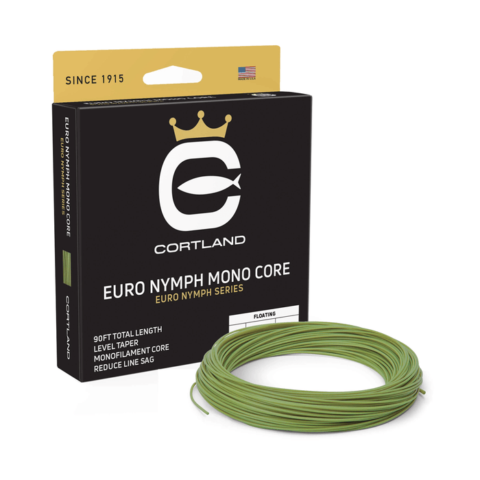 Cortland Euro Nymph Mono Core Cortland Fly Lines Rivers and Glen Trading Co