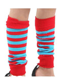 Crazy Chick Girls Stripe Legwarmers