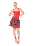 Crazy Chick Tartan Skirt - thefancydress.co.uk