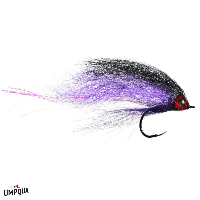 CRUISER THALKEN'S Umpqua Blk/Purp 3/0 Flies Rivers and Glen Trading Co