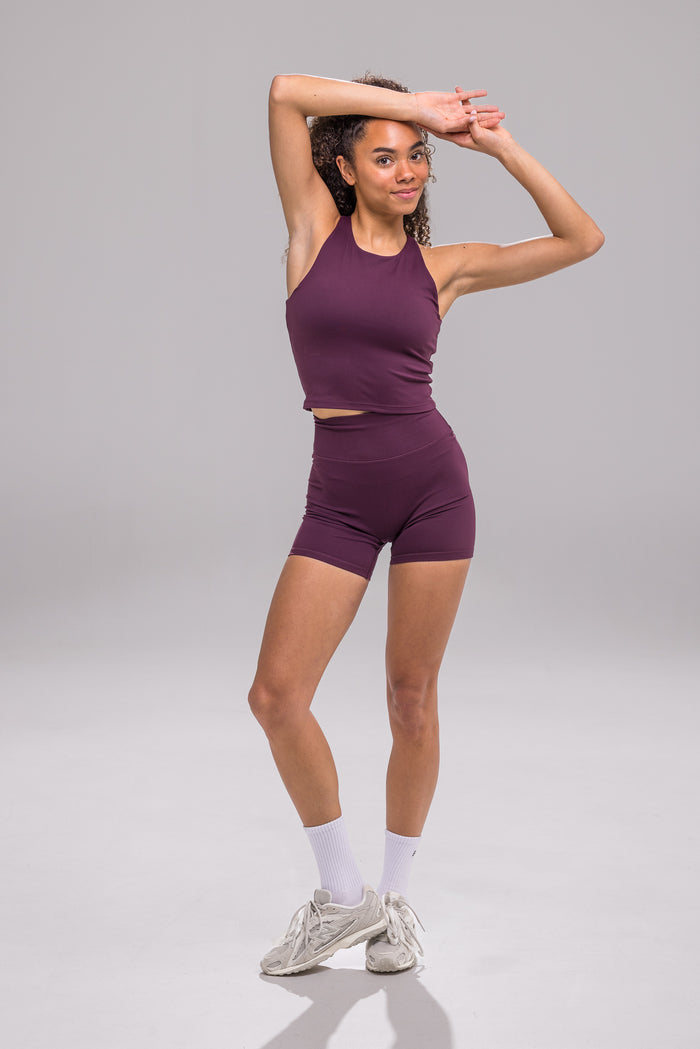 Curve Sculpt Short - Cherry Lacquer