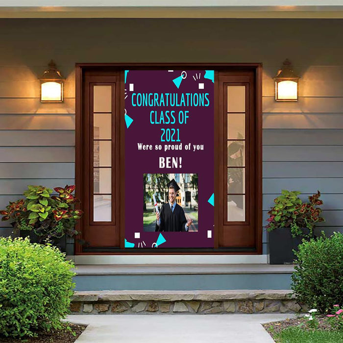 DoorFoto Door Cover Customizable - Class of 2021