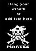 DoorFoto Door Cover Customizable - Pirate Door Decoration