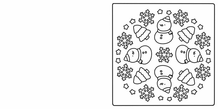 Cute & Cozy Coloring: Merry by Becky Cas