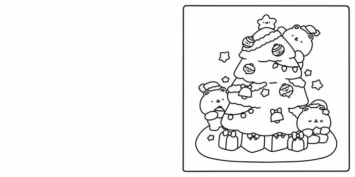 Cute & Cozy Coloring: Merry by Becky Cas