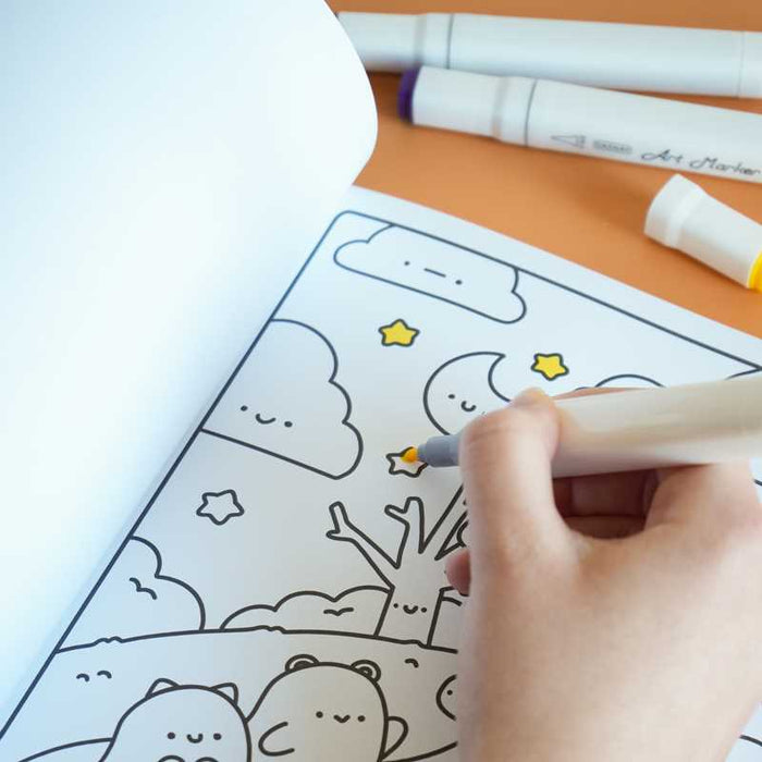 Cute & Cozy Coloring: Spooky by Becky Cas
