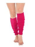 Deluxe Luxurious Ladies 80's Plain Ribbed Leg Warmers - thefancydress.co.uk