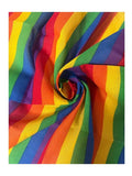 Deluxe Pride Fancy Dress Accessories – Rainbow Bandana - thefancydress.co.uk