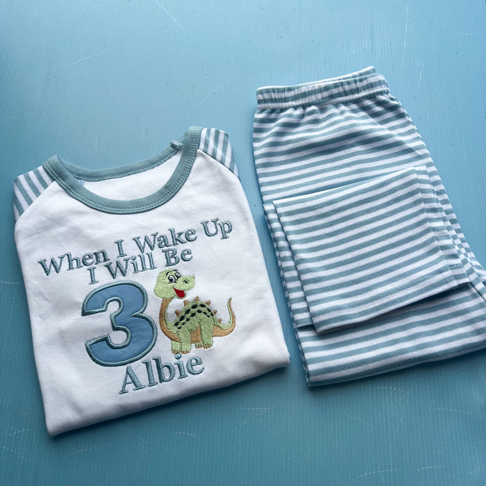 Dinosaur Birthday Pyjamas