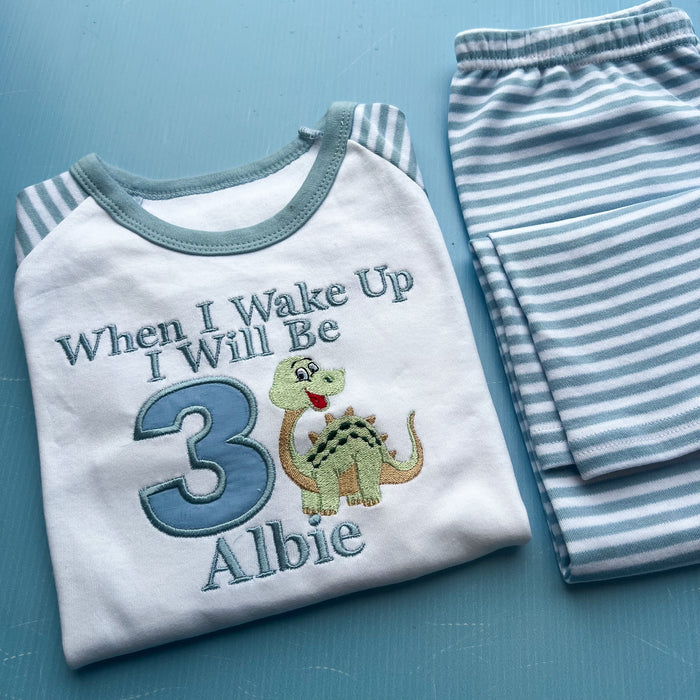 Dinosaur Birthday Pyjamas