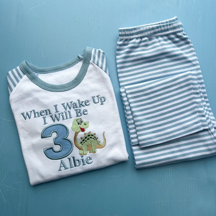 Dinosaur Birthday Pyjamas