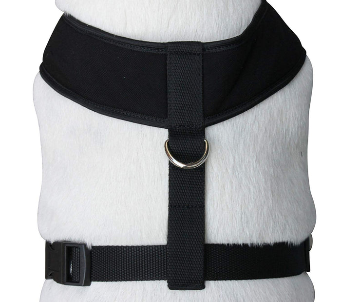 Dogs My Love Soft Vest Harness for Dogs and Puppies 6 sizes Black