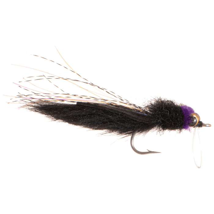DRUM BEATER Umpqua BLACK/PURP 02 Flies Rivers and Glen Trading Co