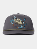 Duck Camp Blue Crab Hat Duck Camp Charcoal Headwear Rivers and Glen Trading Co