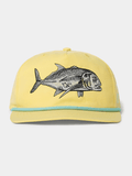 Duck Camp Giant Trevally Hat Duck Camp Summerland Yellow Headwear Rivers and Glen Trading Co
