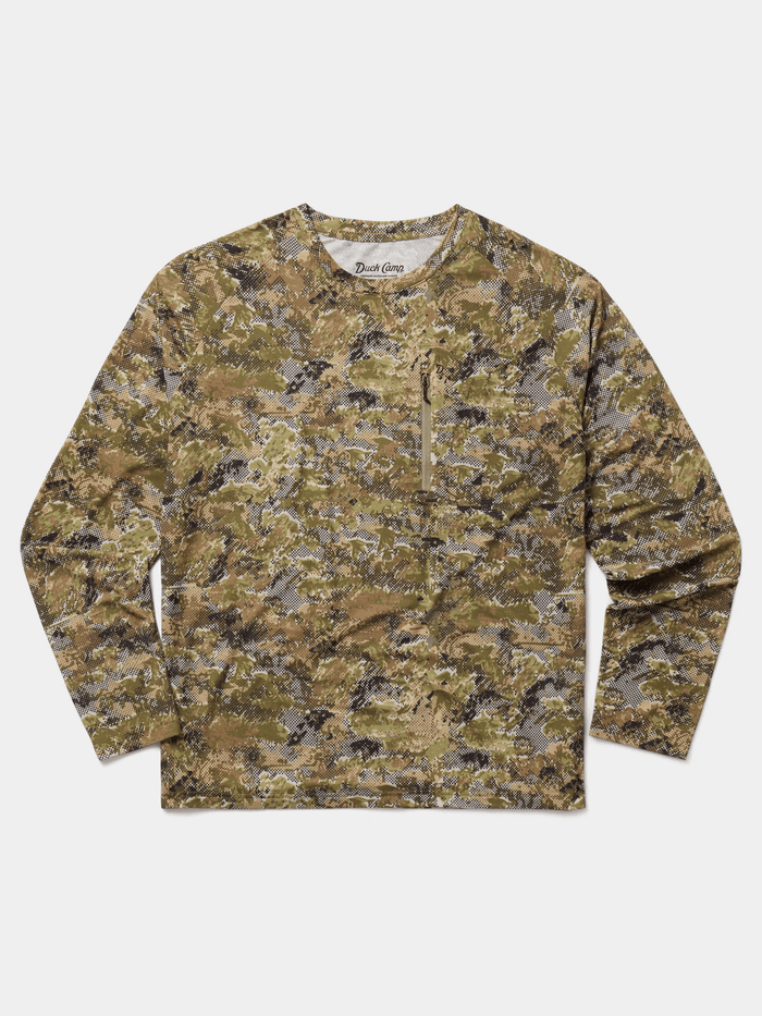 Duck Camp Lightweight Performance drirelease® Crew Duck Camp Men's Long Sleeve Crew Shirts Rivers and Glen Trading Co