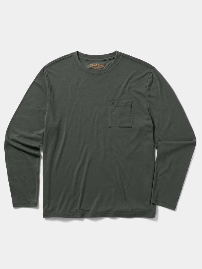 Duck Camp Men's Essential drirelease® Crew Duck Camp Men's Long Sleeve Crew Shirts Rivers and Glen Trading Co