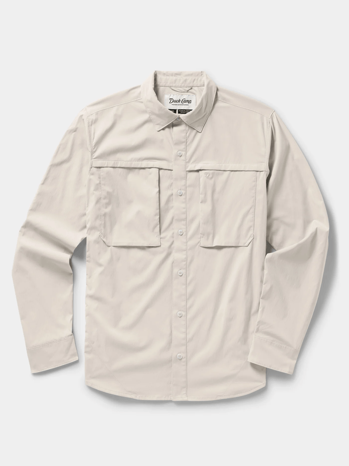 Duck Camp Men's Lightweight Fishing Shirt- LS Duck Camp Men's Long Sleeve Button Down Shirts Rivers and Glen Trading Co
