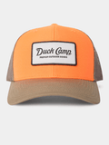 Duck Camp Trucker Hat Duck Camp Wheat/Blaze Headwear Rivers and Glen Trading Co