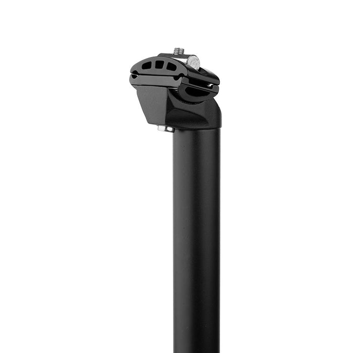 EVO, Crest, Seatpost, 26.0mm, 400mm, Offset: 16mm, Black