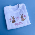 Easter Bunny and Bow Design