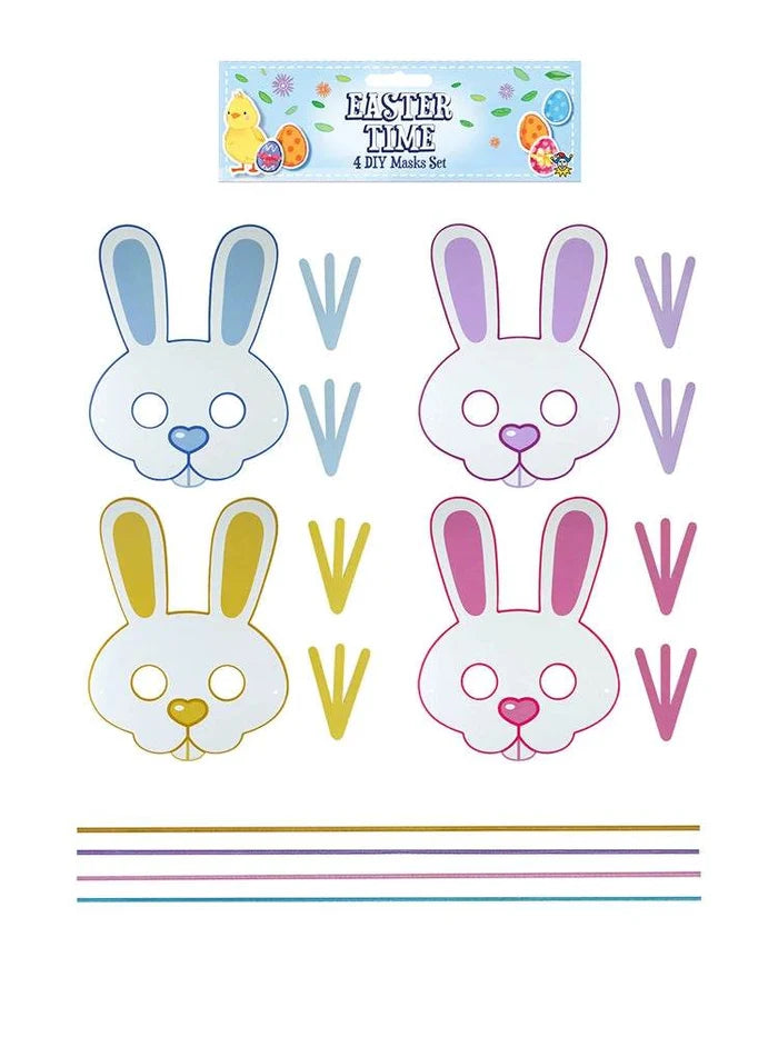 Easter Mask Craft DIY – Pack of 3 - thefancydress.co.uk