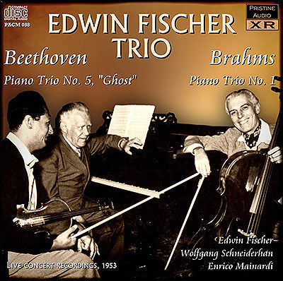 EDWIN FISCHER TRIO plays Beethoven, Brahms and Schumann (1953) - PACM088 - CD