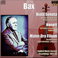 ENGLISH MUSIC SOCIETY Bax: Violin Sonata, Nonett, Mater Ora Filium (1937/8) - PACM081 - CD