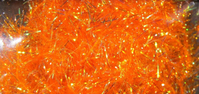 Estaz Grande 30mm Hareline Dubbin Amber Orange Fly Tying Rivers and Glen Trading Co