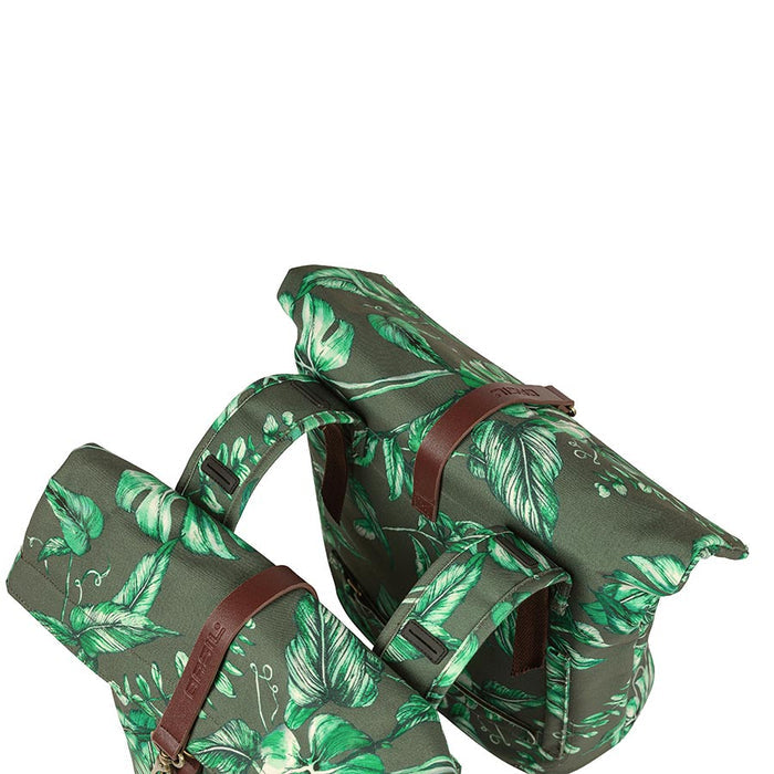 Basil, Ever-green, Pannier, 28L, Print