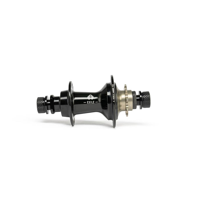 Eclat, Exile CS, Hub, Rear, Right side drive, 36H, 110mm, BMX Cassette, Black