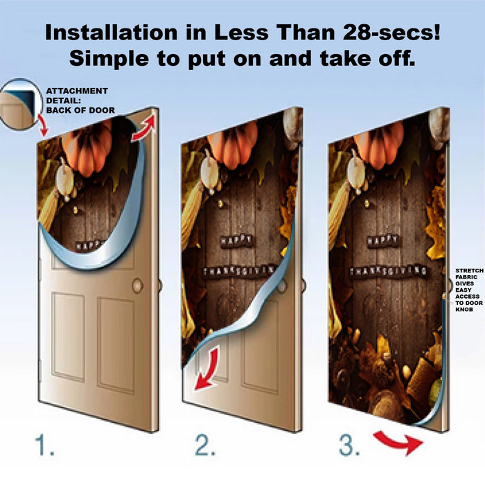 DoorFoto Door Cover Fall Door Hanger