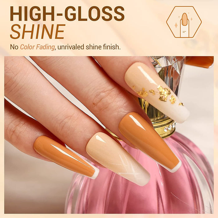 Fall Lovers - 6Pcs Gel Nail Polish Set 7ml Gel Polish Set MODELONES #
