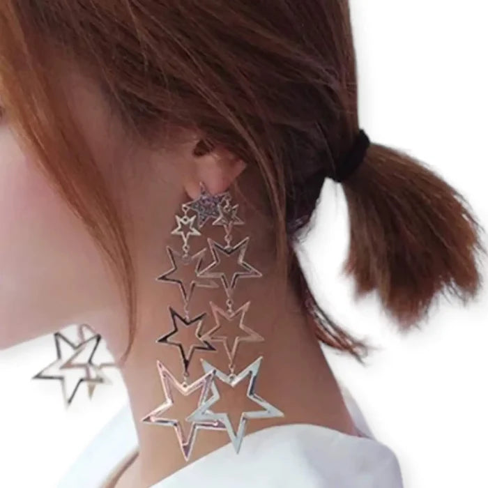 Falling Star Tassel Earrings - Wild Time Fashion