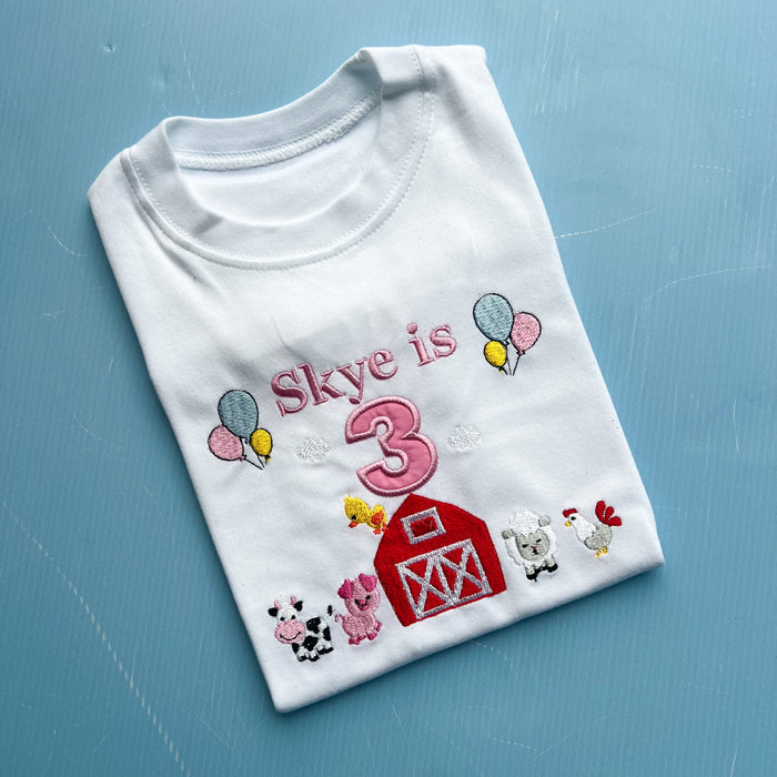 Farm Birthday Design