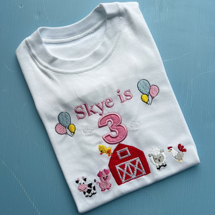 Farm Birthday Design