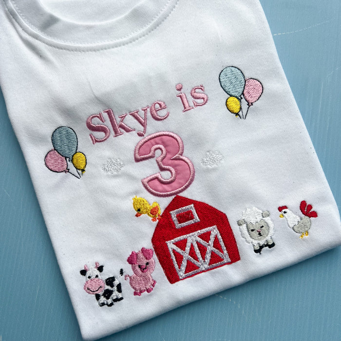 Farm Birthday Design