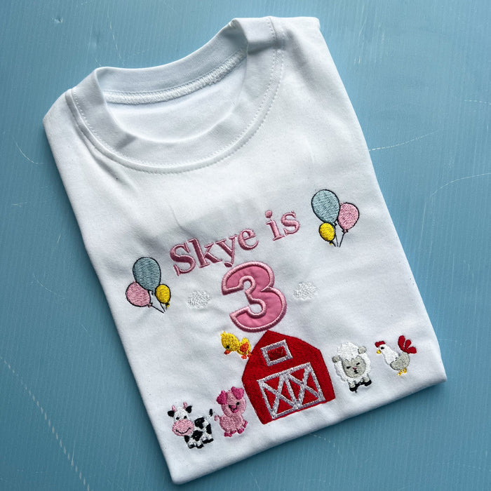 Farm Birthday Design