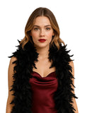 Feather Boa 150cm Black