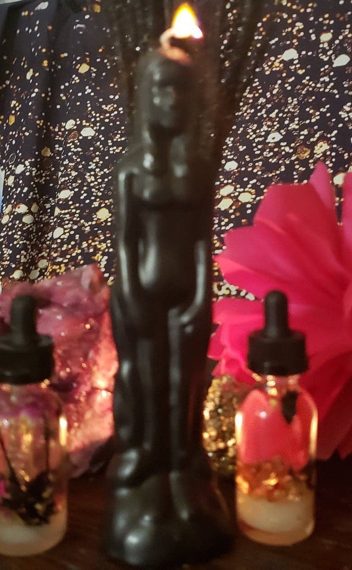 female hex candle